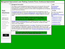 Tablet Screenshot of managementimprovement.net